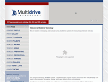 Tablet Screenshot of multidrive.com.au